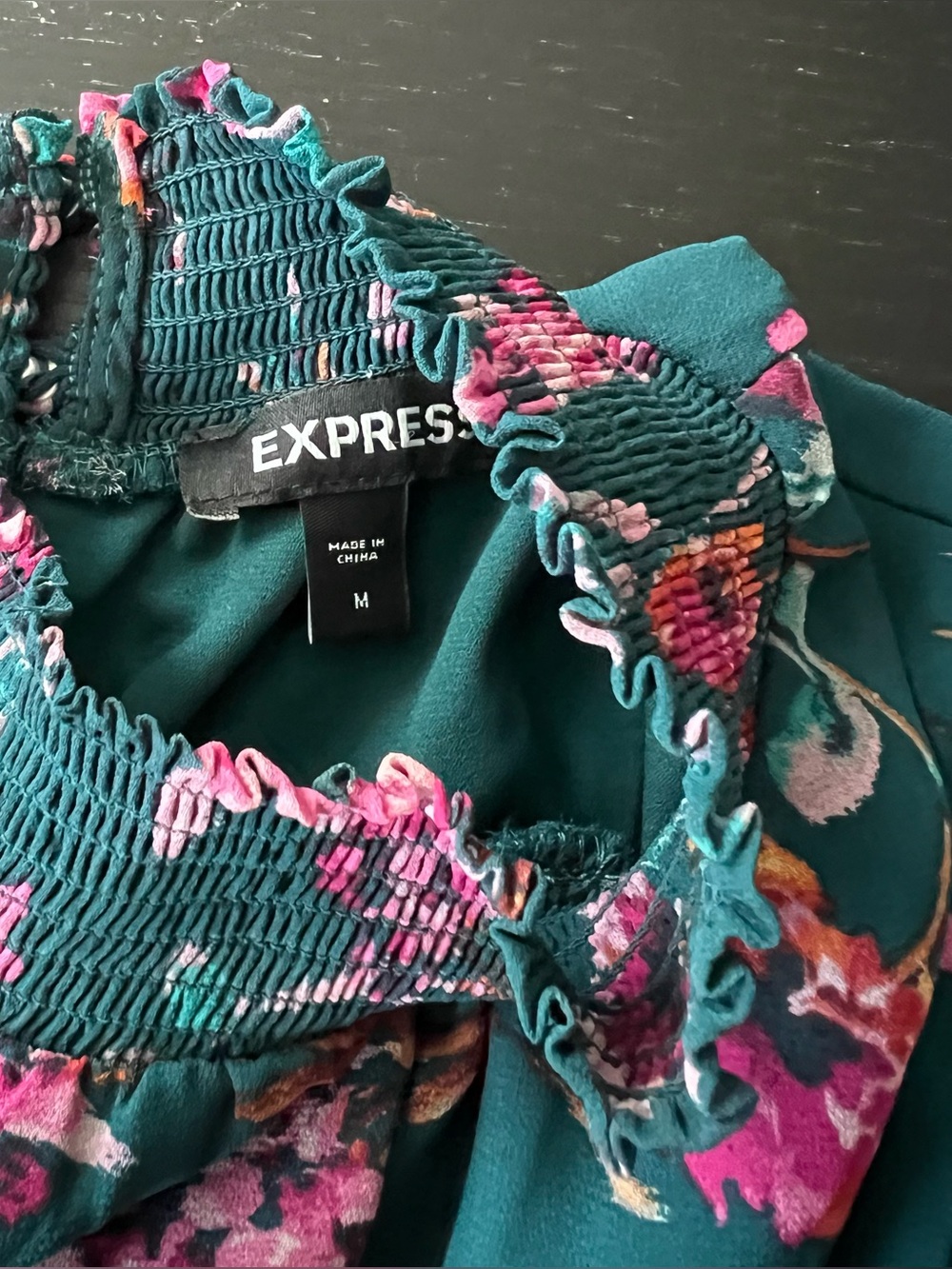 Floral Ruffle Mini Dress - Picture 3 of 7